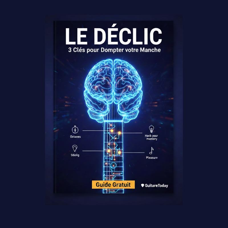 Guide gratuit accélérer l'apprentissage de la guitare